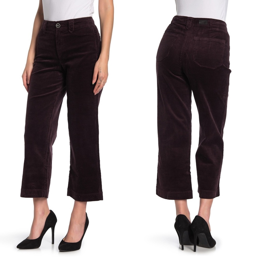 NEVER USED, Paige, high rise culotte pants